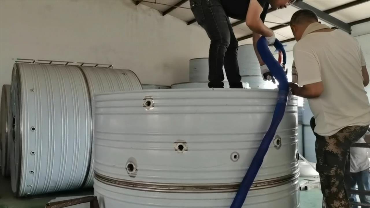 A200保温桶灌注